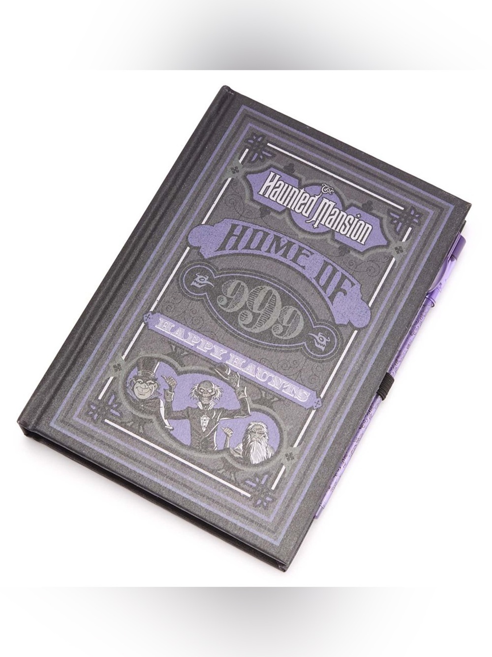 NEW DISNEY JOURNAL & GEL PEN THE HAUNTED MANSION HOME OF 999 HAPPY HAUNTS